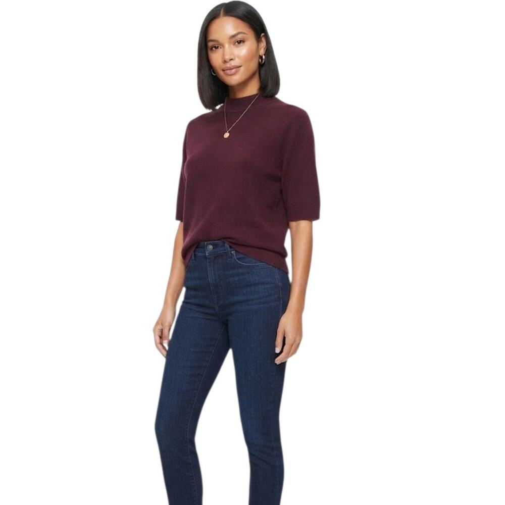 SAG HARBOR Burgundy Pullover Sweater Fall Layering Cozy Plus Size 2X